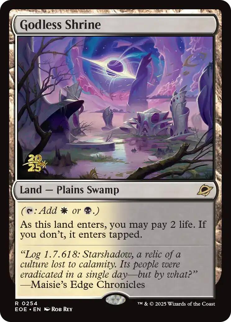 Godless Shrine [Edge of Eternities Prerelease Promos] | Local Legends