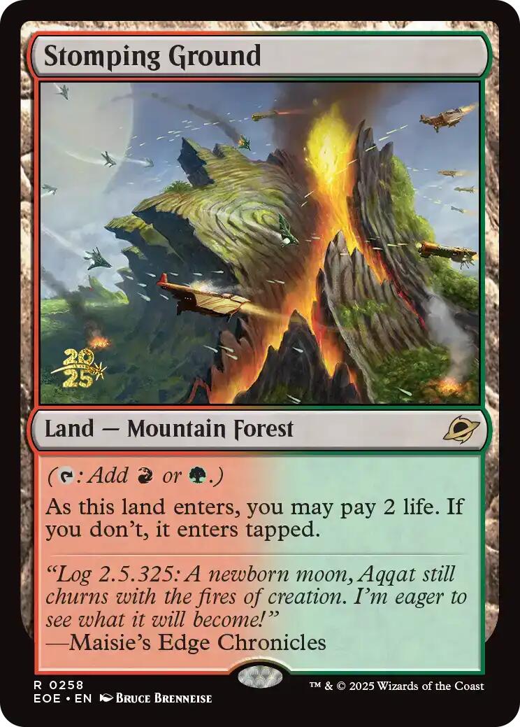Stomping Ground [Edge of Eternities Prerelease Promos] | Local Legends