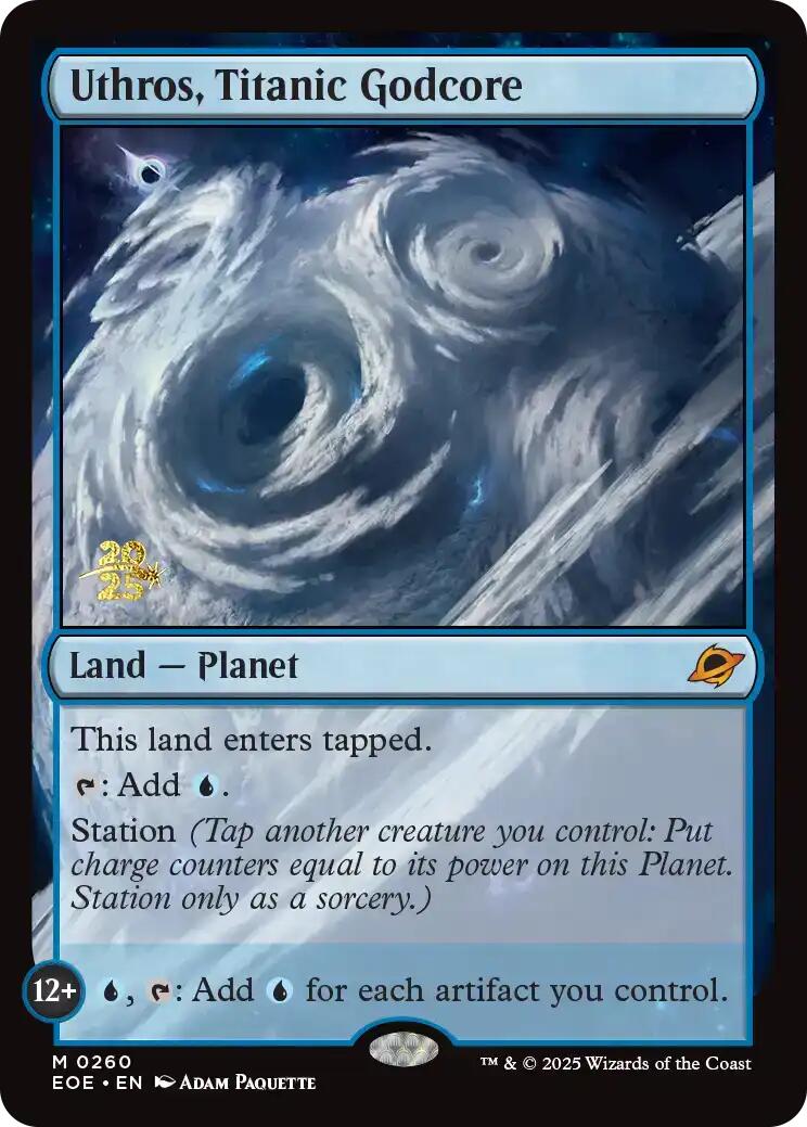 Uthros, Titanic Godcore [Edge of Eternities Prerelease Promos] | Local Legends