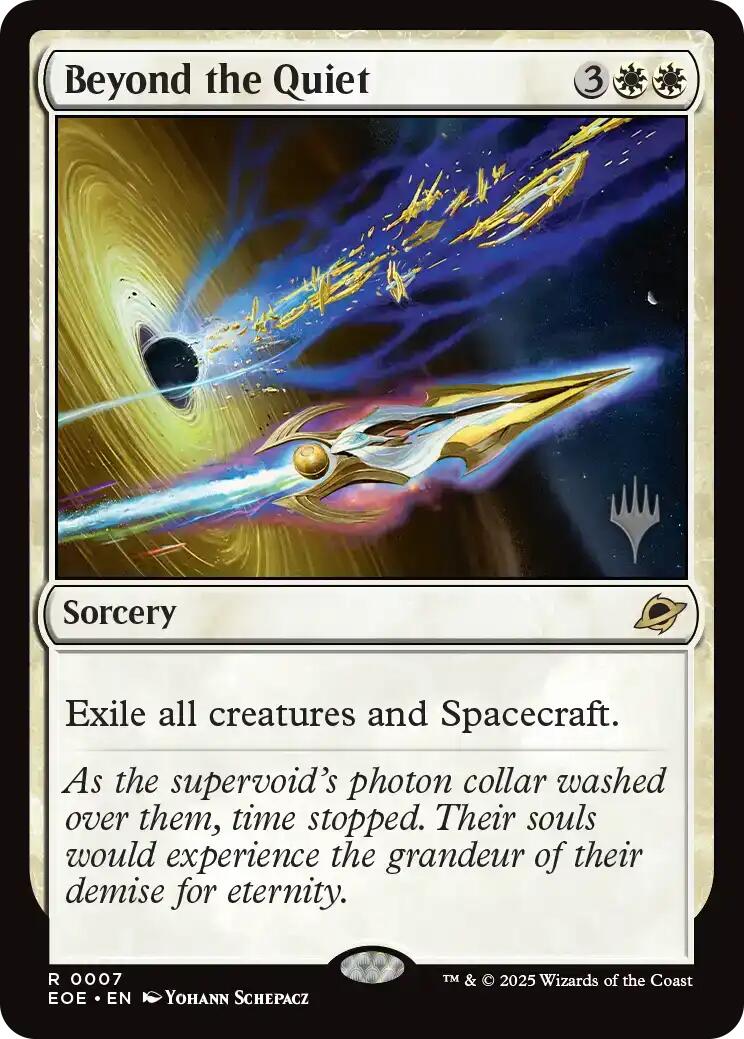 Beyond the Quiet [Edge of Eternities Promo Pack] | Local Legends