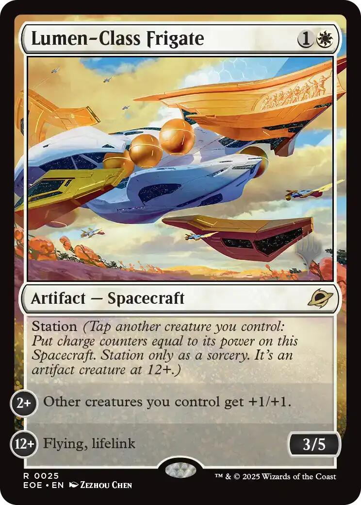 Lumen-Class Frigate [Edge of Eternities Promo Pack] | Local Legends