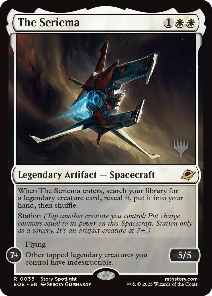 The Seriema [Edge of Eternities Promo Pack] | Local Legends