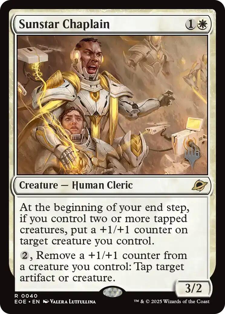 Sunstar Chaplain [Edge of Eternities Promo Pack] | Local Legends