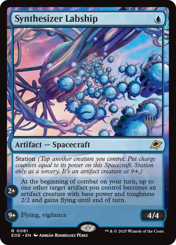 Synthesizer Labship [Edge of Eternities Promo Pack] | Local Legends