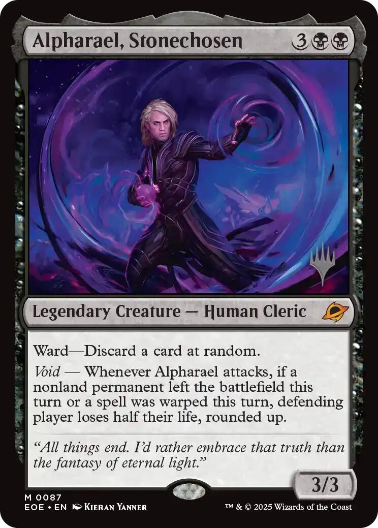 Alpharael, Stonechosen [Edge of Eternities Promo Pack] | Local Legends