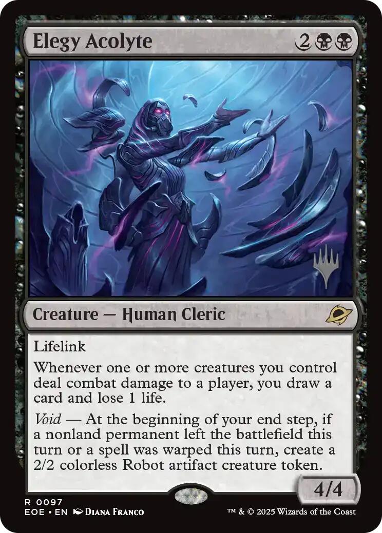Elegy Acolyte [Edge of Eternities Promo Pack] | Local Legends