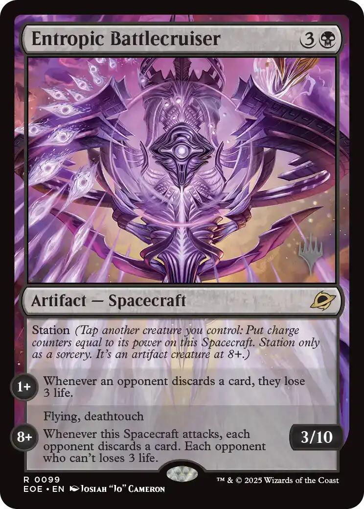 Entropic Battlecruiser [Edge of Eternities Promo Pack] | Local Legends