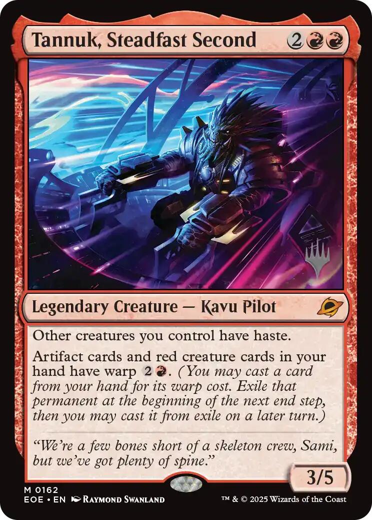 Tannuk, Steadfast Second [Edge of Eternities Promo Pack] | Local Legends