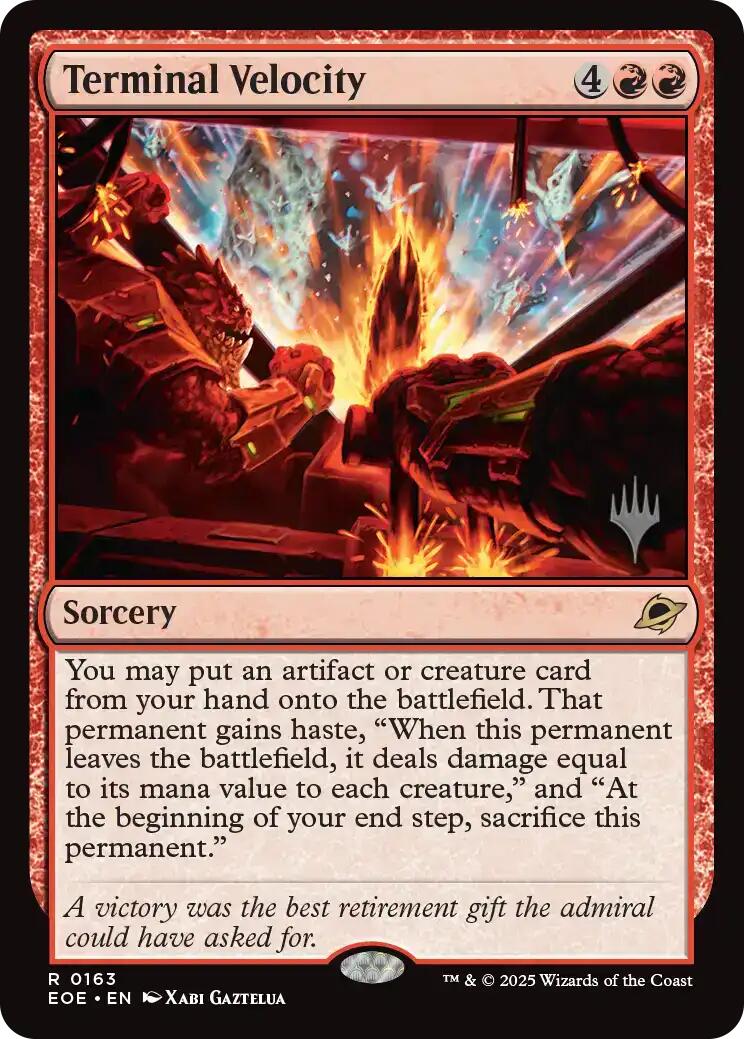 Terminal Velocity [Edge of Eternities Promo Pack] | Local Legends