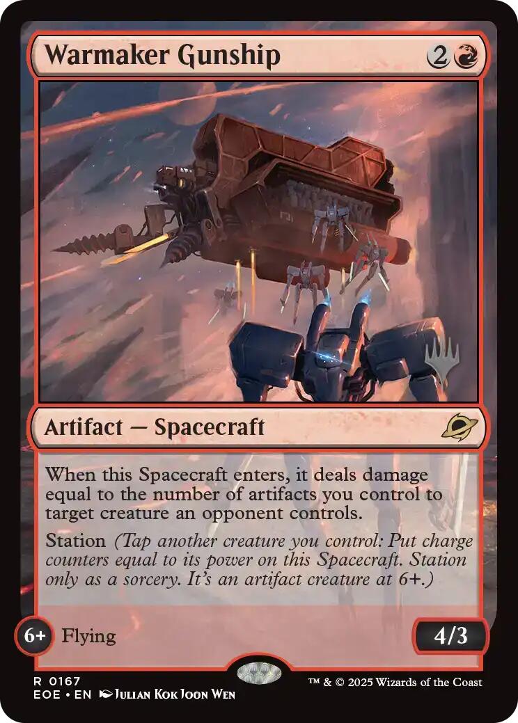 Warmaker Gunship [Edge of Eternities Promo Pack] | Local Legends