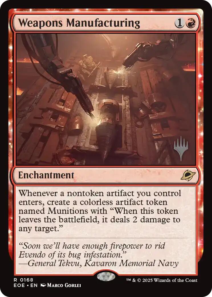 Weapons Manufacturing [Edge of Eternities Promo Pack] | Local Legends