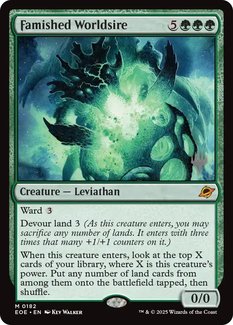 Famished Worldsire [Edge of Eternities Promo Pack] | Local Legends