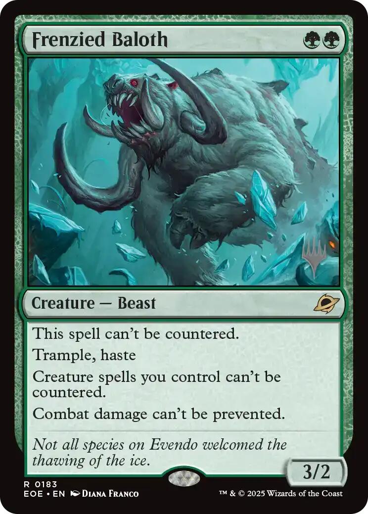 Frenzied Baloth [Edge of Eternities Promo Pack] | Local Legends