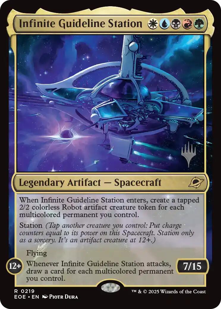 Infinite Guideline Station [Edge of Eternities Promo Pack] | Local Legends