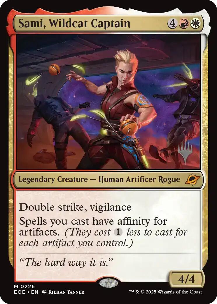 Sami, Wildcat Captain [Edge of Eternities Promo Pack] | Local Legends