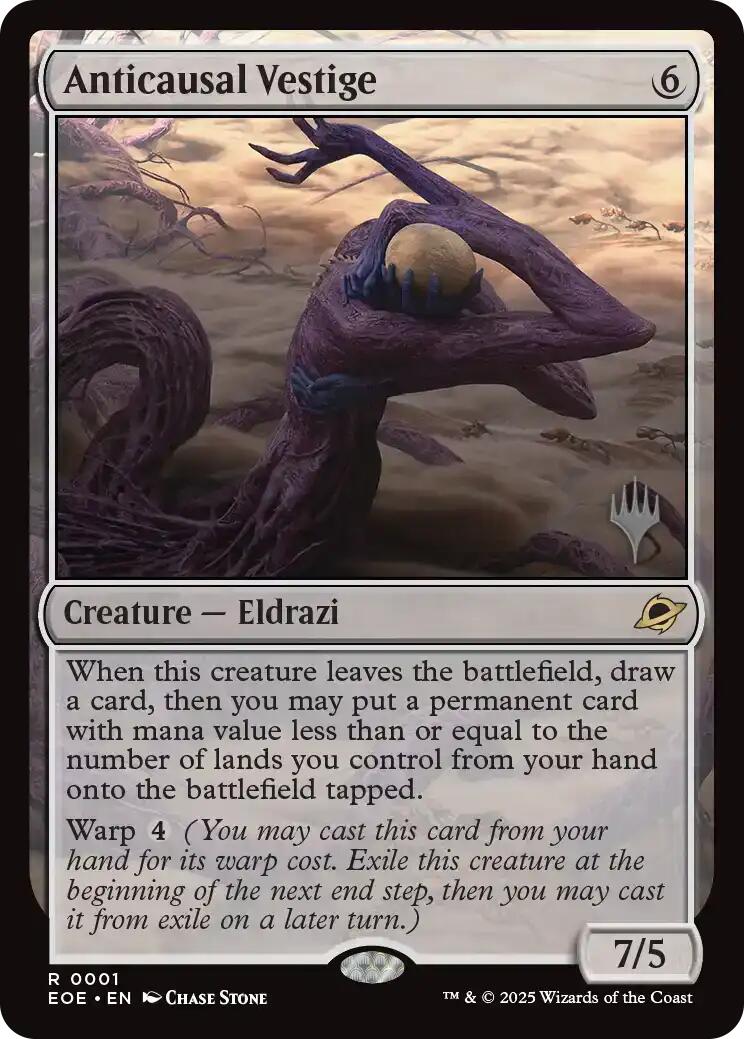 Anticausal Vestige [Edge of Eternities Promo Pack] | Local Legends