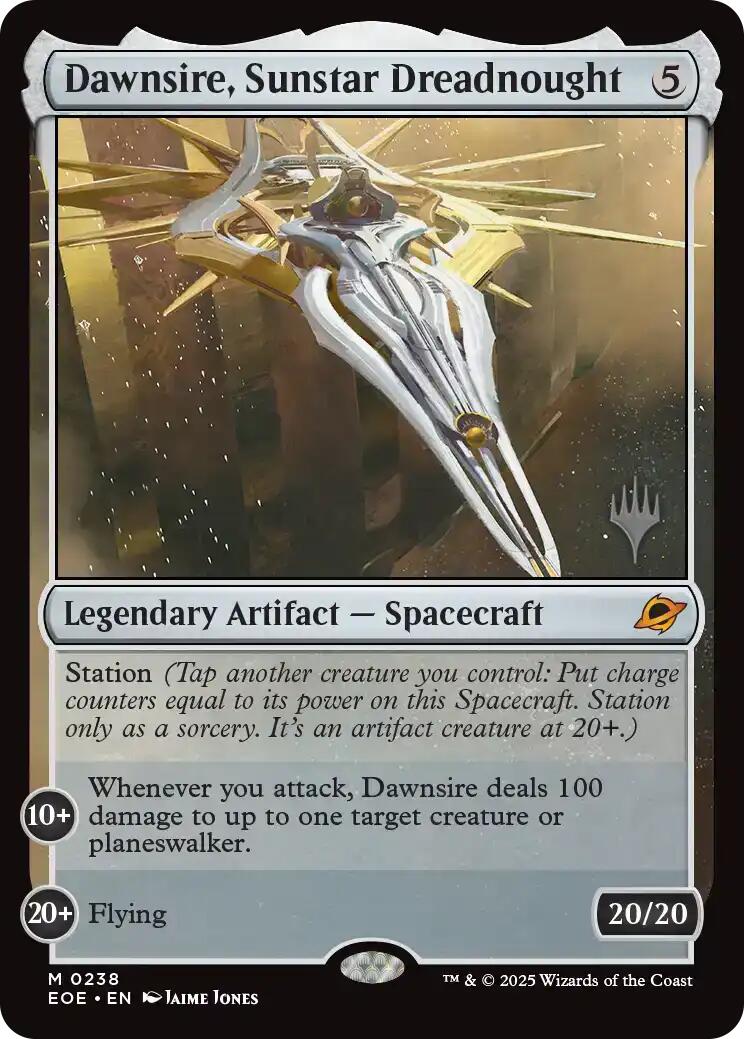 Dawnsire, Sunstar Dreadnought [Edge of Eternities Promo Pack] | Local Legends