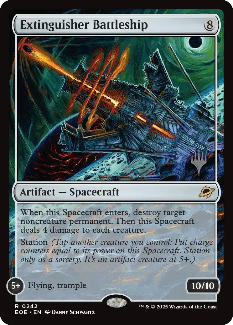 Extinguisher Battleship [Edge of Eternities Promo Pack] | Local Legends