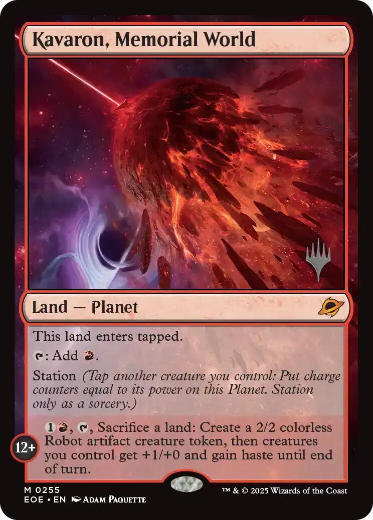 Kavaron, Memorial World [Edge of Eternities Promo Pack] | Local Legends