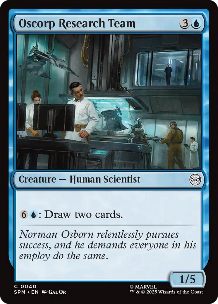 Oscorp Research Team | Local Legends