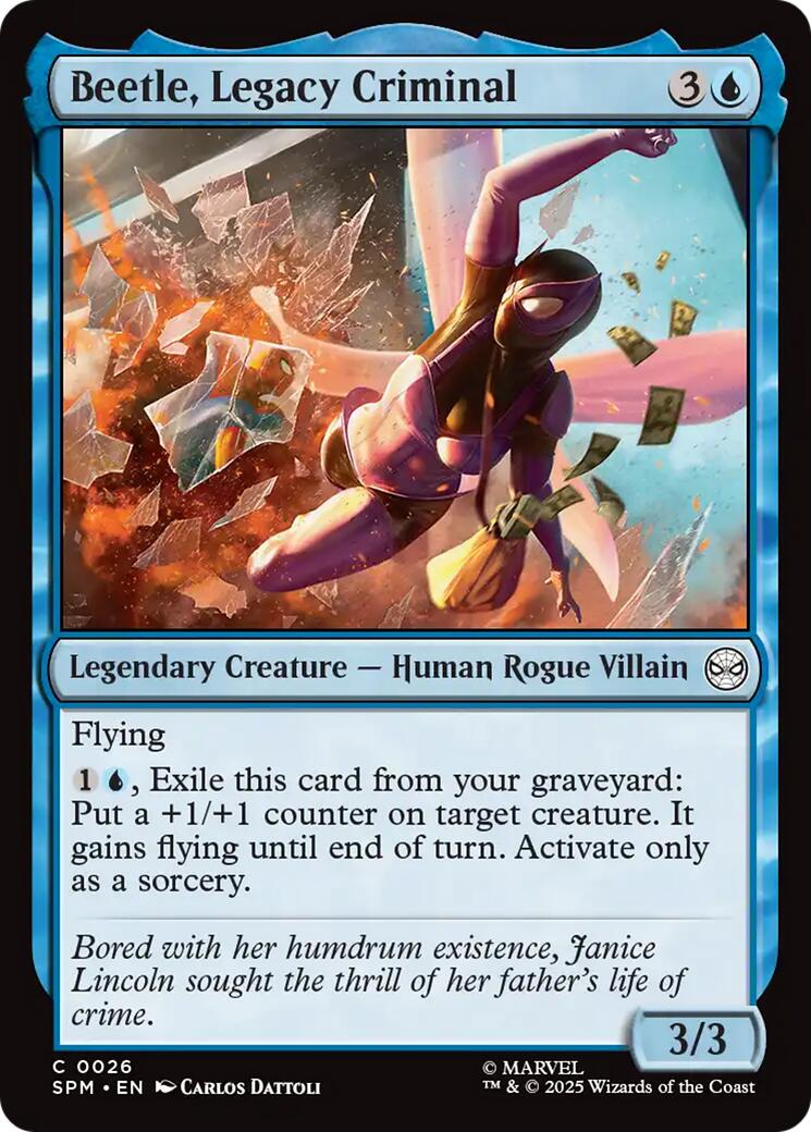 Beetle, Legacy Criminal | Local Legends