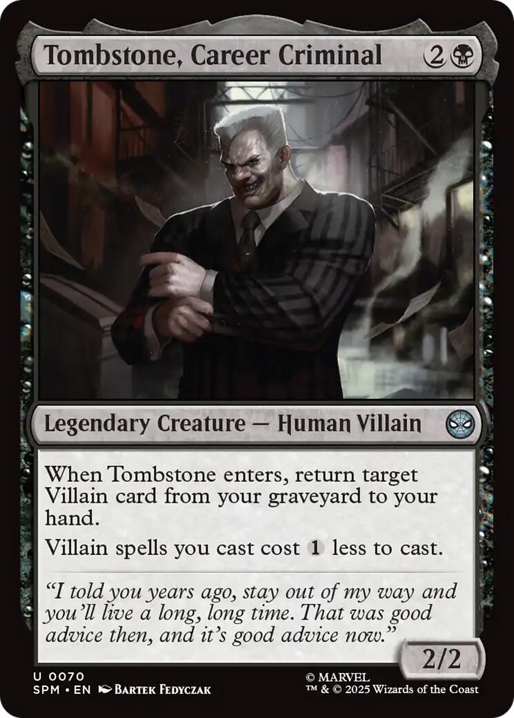 Tombstone, Career Criminal | Local Legends