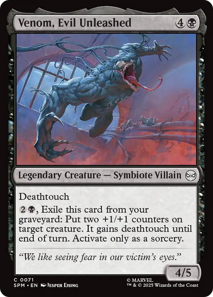 Venom, Evil Unleashed | Local Legends