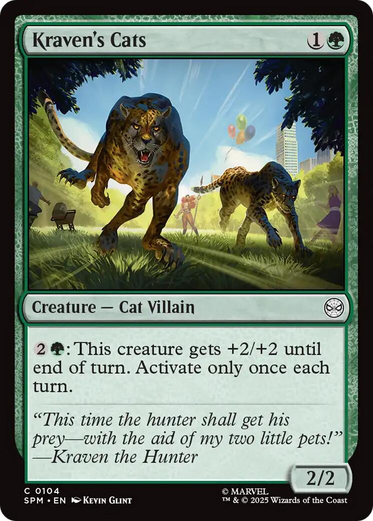 Kraven's Cats | Local Legends