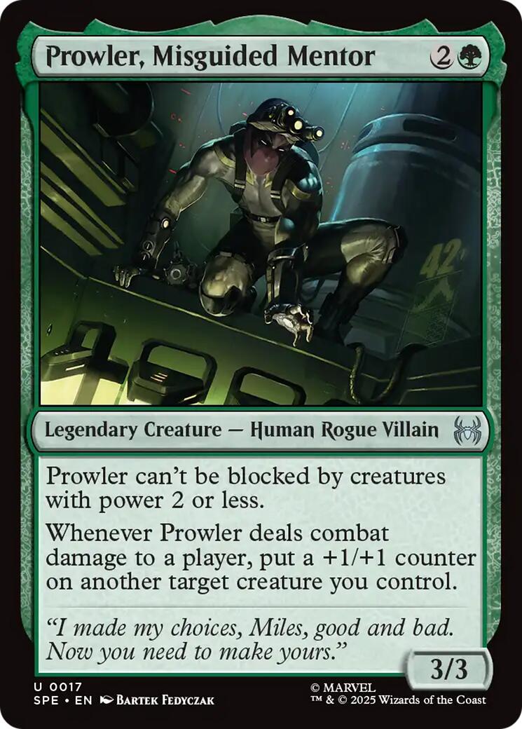 Prowler, Misguided Mentor | Local Legends
