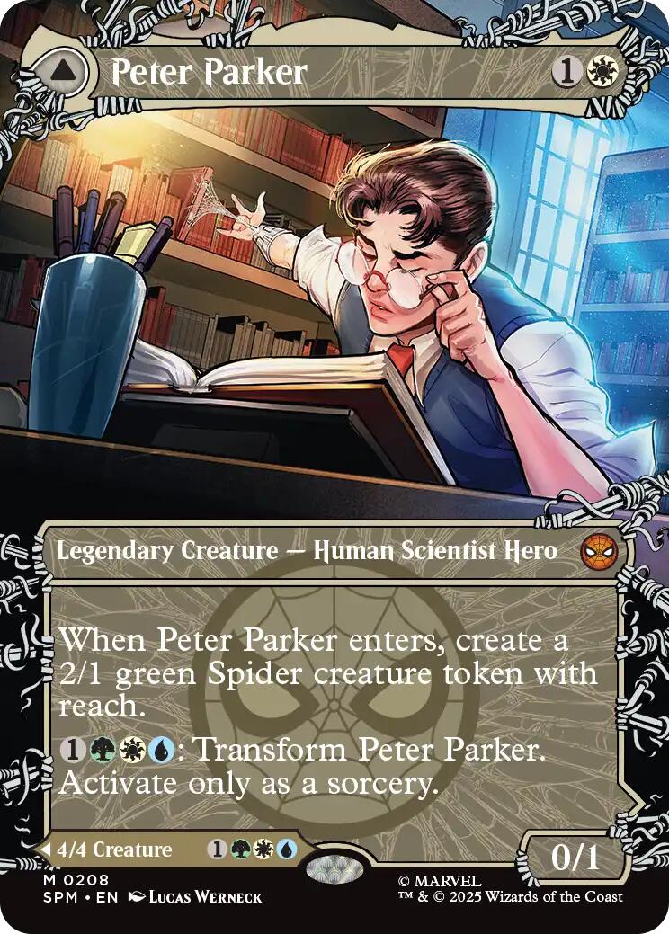 Peter Parker (0208) (Borderless) [Marvel's Spider-Man] | Local Legends