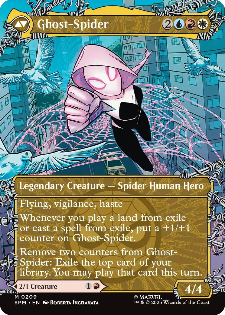 Gwen Stacy (0209) (Borderless) [Marvel's Spider-Man] | Local Legends