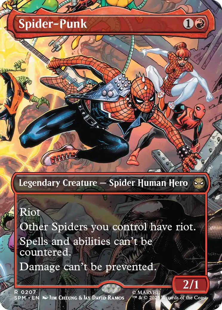 Spider-Punk (0207) (Borderless) | Local Legends