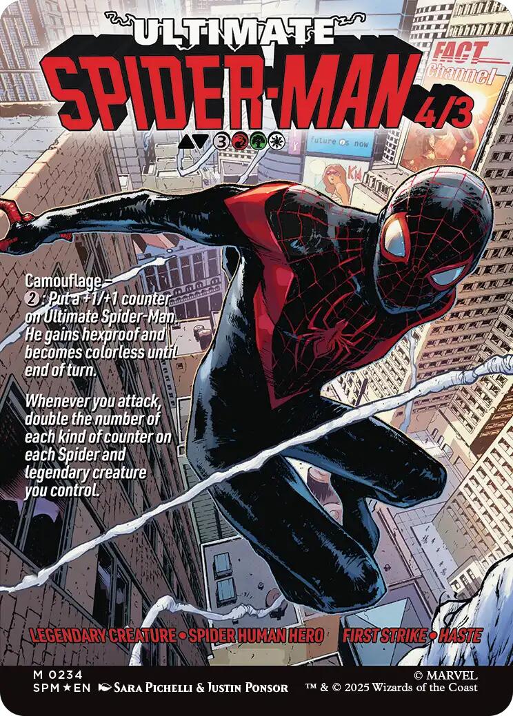 Miles Morales (0234) (Borderless) [Marvel's Spider-Man] | Local Legends