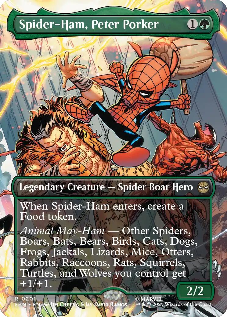 Spider-Ham, Peter Porker (Borderless) | Local Legends