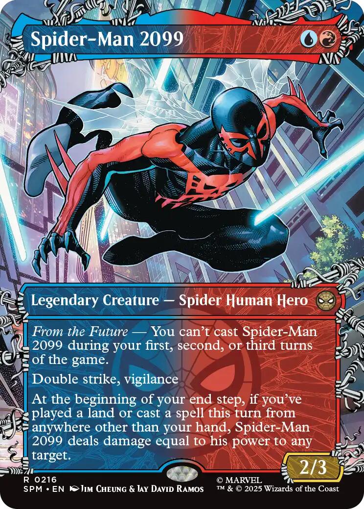 Spider-Man 2099 (0216) (Borderless) | Local Legends