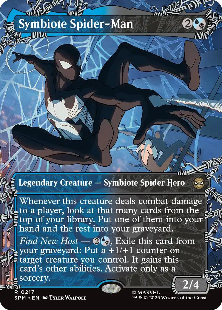 Symbiote Spider-Man (Borderless) | Local Legends