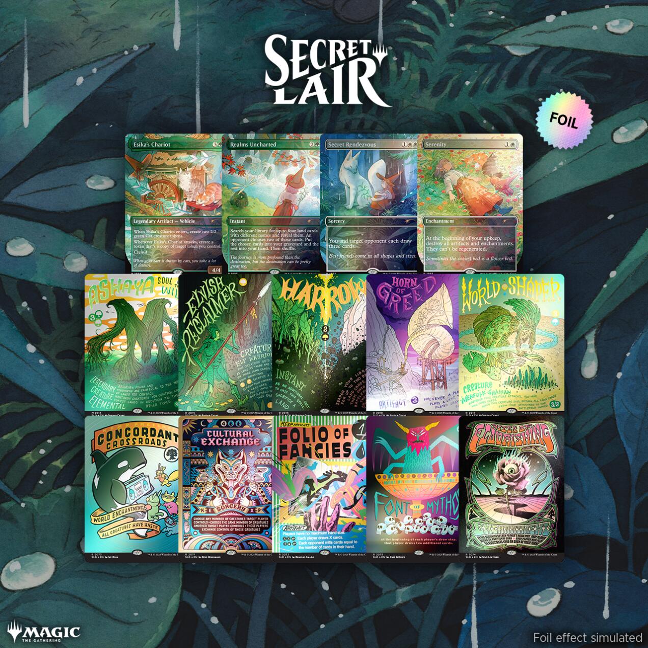 Secret Lair: Drop Series - Whimsy & Wonder Bundle (Rainbow Foil Edition) | Local Legends