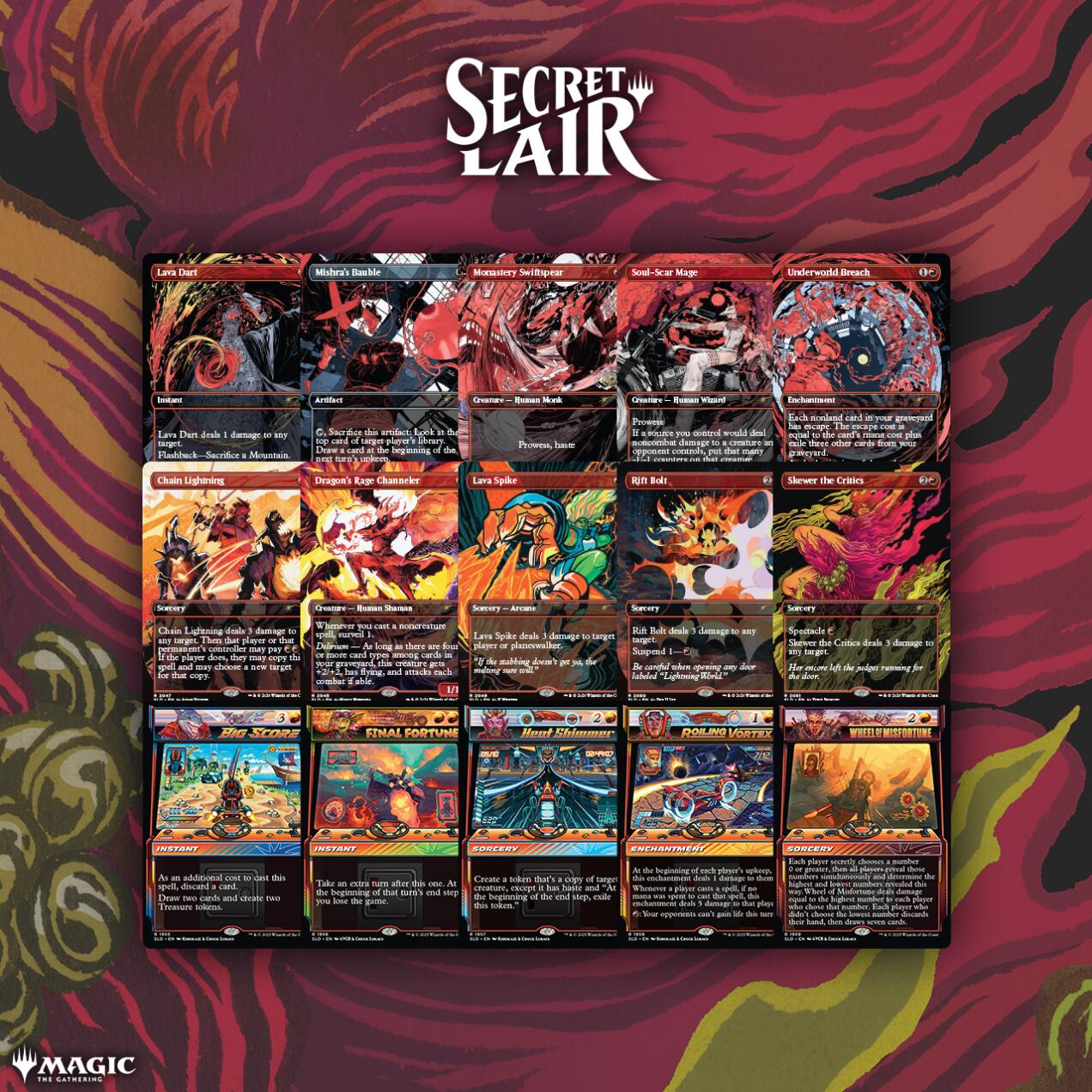 Secret Lair: Drop Series - Burn 'Em All Bundle (Non-Foil Edition) | Local Legends