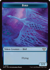 Bird // Pest Double-Sided Token [Edge of Eternities Commander Tokens] | Local Legends