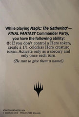 Blank Hero Token [FINAL FANTASY Tokens] | Local Legends