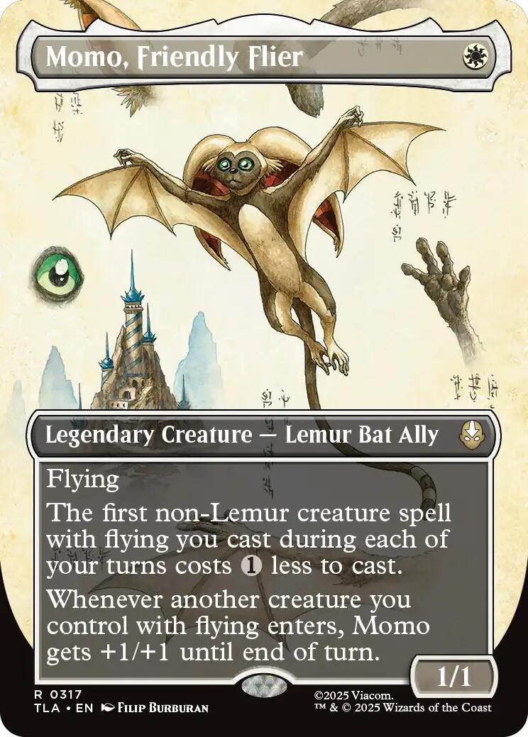 Momo, Friendly Flier (Borderless) | Local Legends