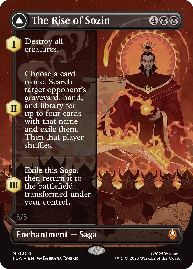 The Rise of Sozin (Borderless) [Avatar: The Last Airbender] | Local Legends