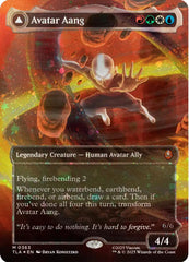 Avatar Aang (Raised Foil) [Avatar: The Last Airbender] | Local Legends