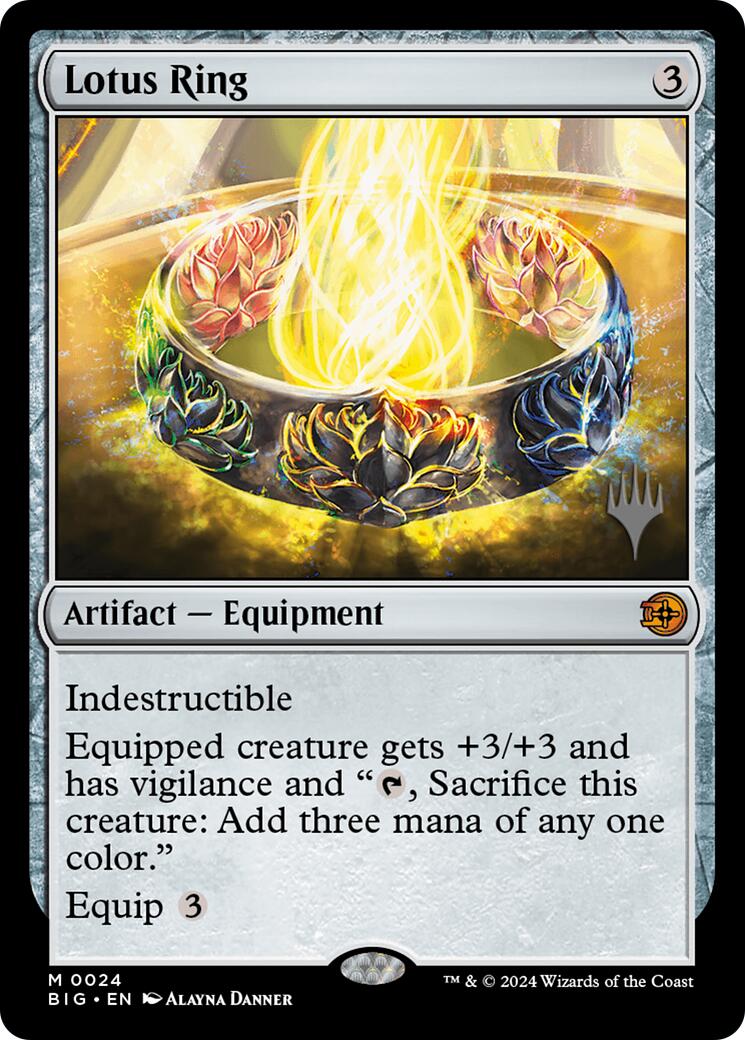 Lotus Ring [Edge of Eternities Promo Pack] | Local Legends