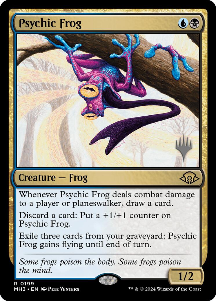 Psychic Frog [Edge of Eternities Promo Pack] | Local Legends