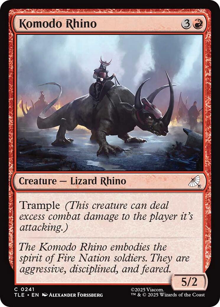 Komodo Rhino (0241) | Local Legends