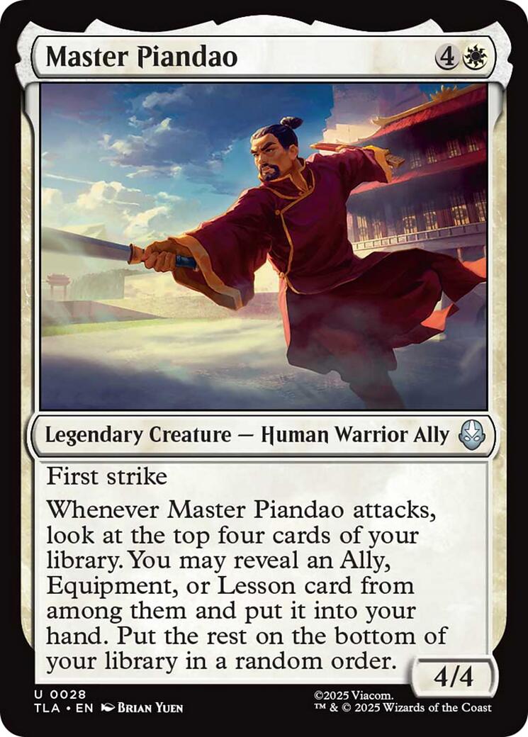 Master Piandao | Local Legends
