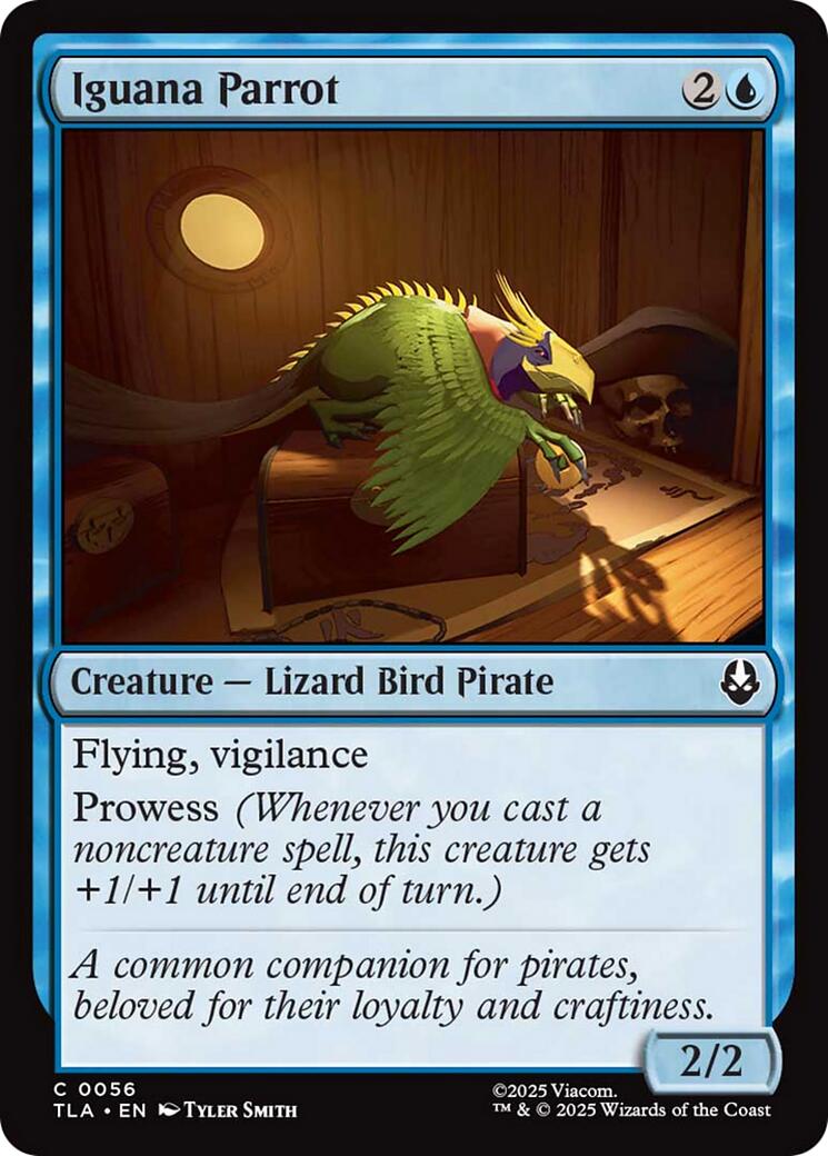Iguana Parrot | Local Legends