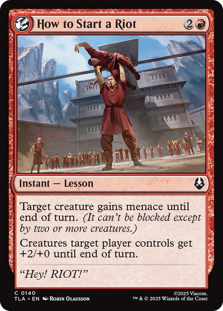How to Start a Riot | Local Legends