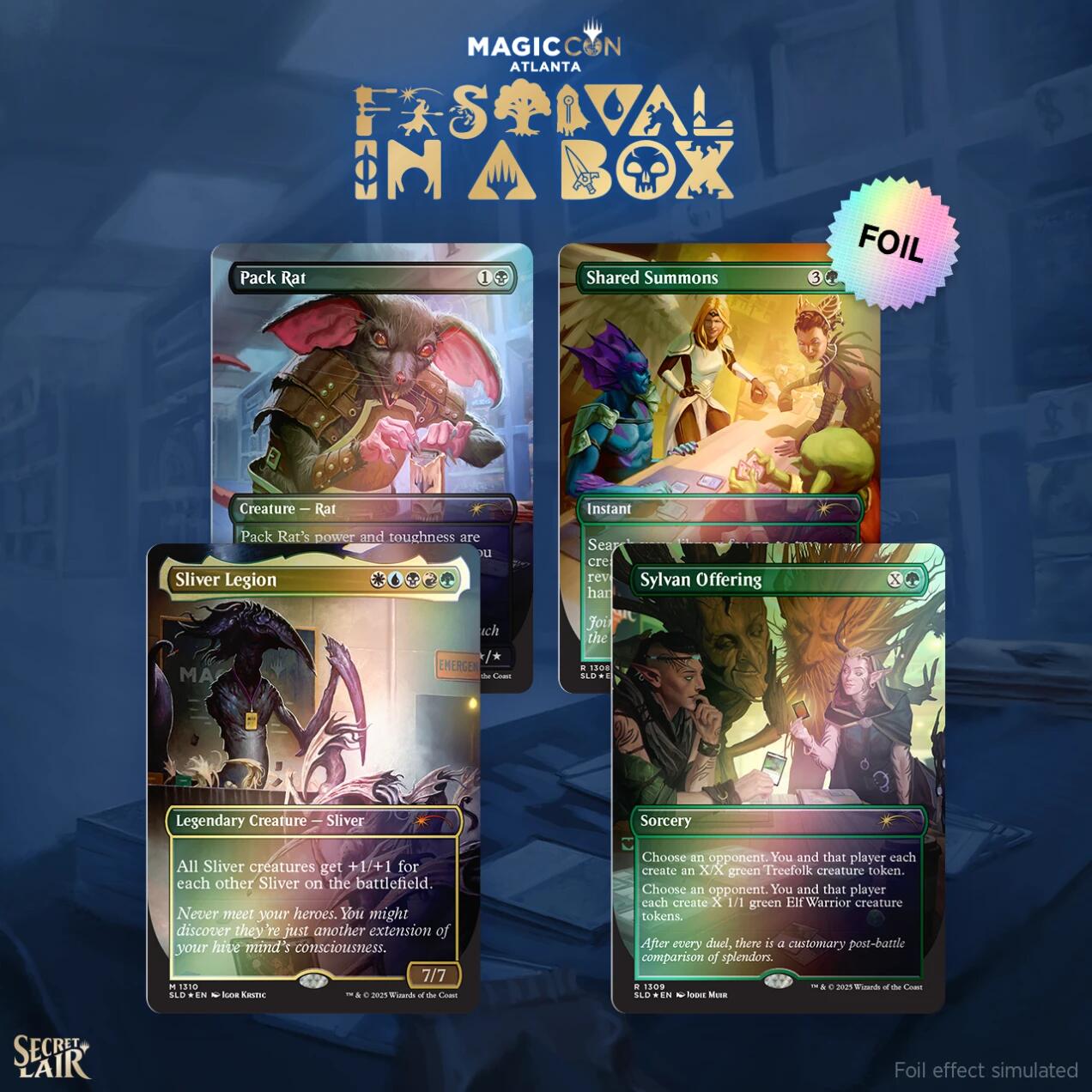 Secret Lair: Drop Series - MagicCon: The Gathering (Foil Edition) | Local Legends